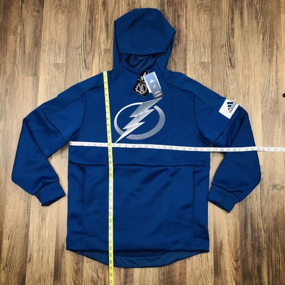 Men's adidas Lightning Game Mode Pullover Hoodie - Picture 7 of 7